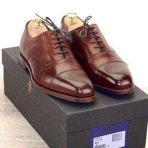 Allen Edmonds Brown Leather Oxfords